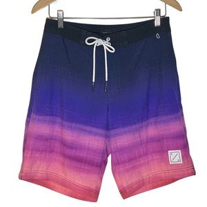 American Eagle Outfitters | Men | Gradient Swim Board Shorts | Small
